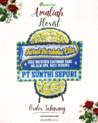 Papan Bunga Duka di Palmatak